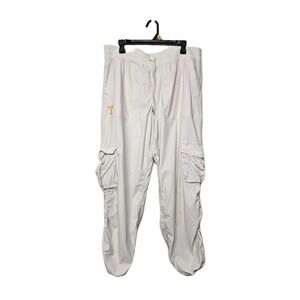 Lululemon Dance Studio XL Relaxed-Fit Mid-Rise Cargo Pant Bone Cream "T" TN
